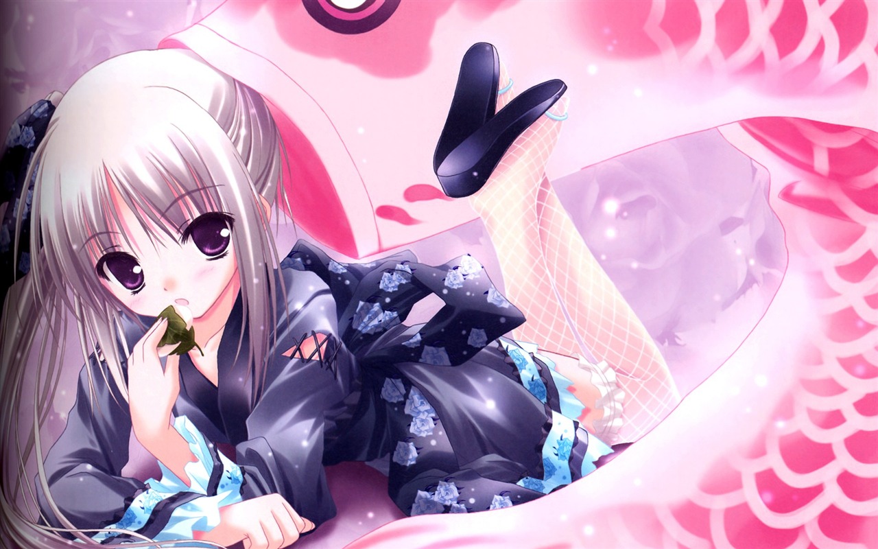 Anime girl HD tapety na plochu #23 - 1280x800