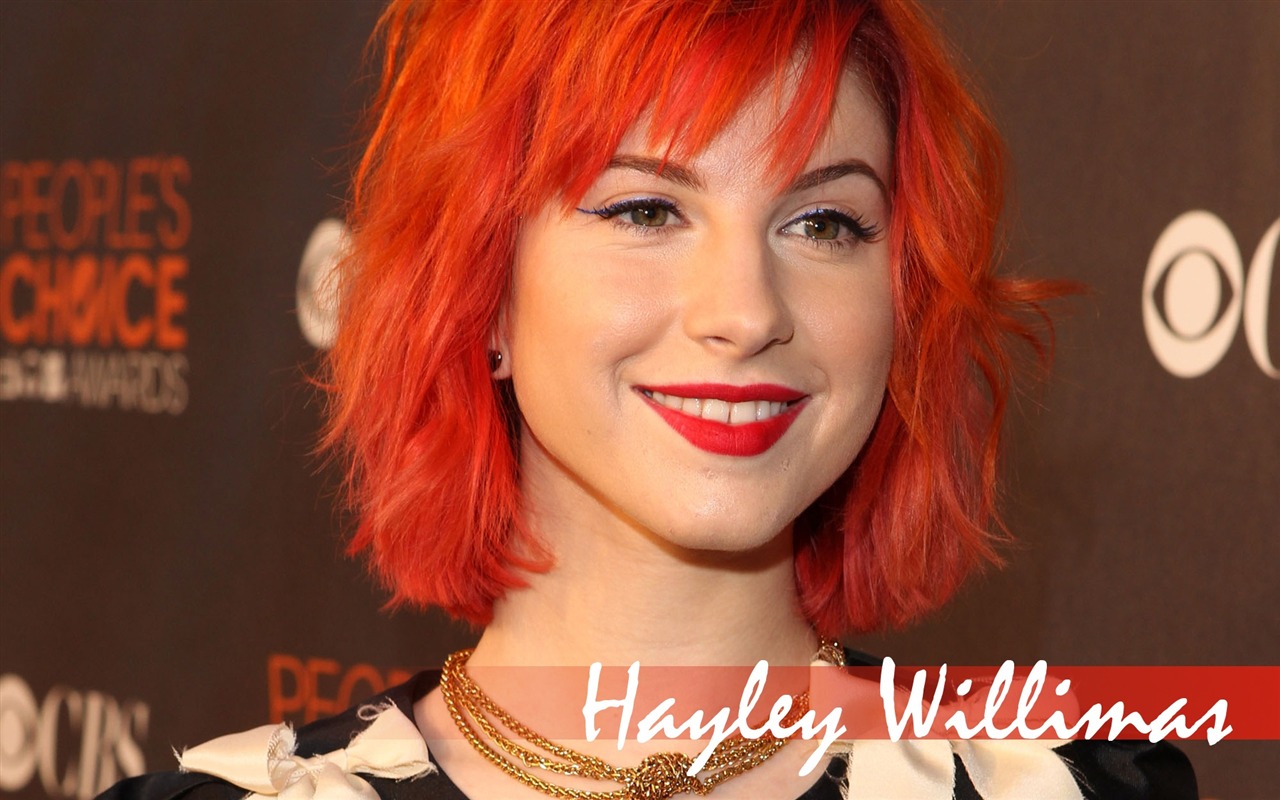 Hayley Williams 海莉·威廉姆斯 美女壁紙 #1 - 1280x800