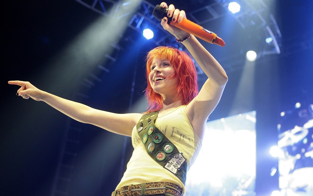 Hayley Williams krásnou tapetu #13 - 1280x800