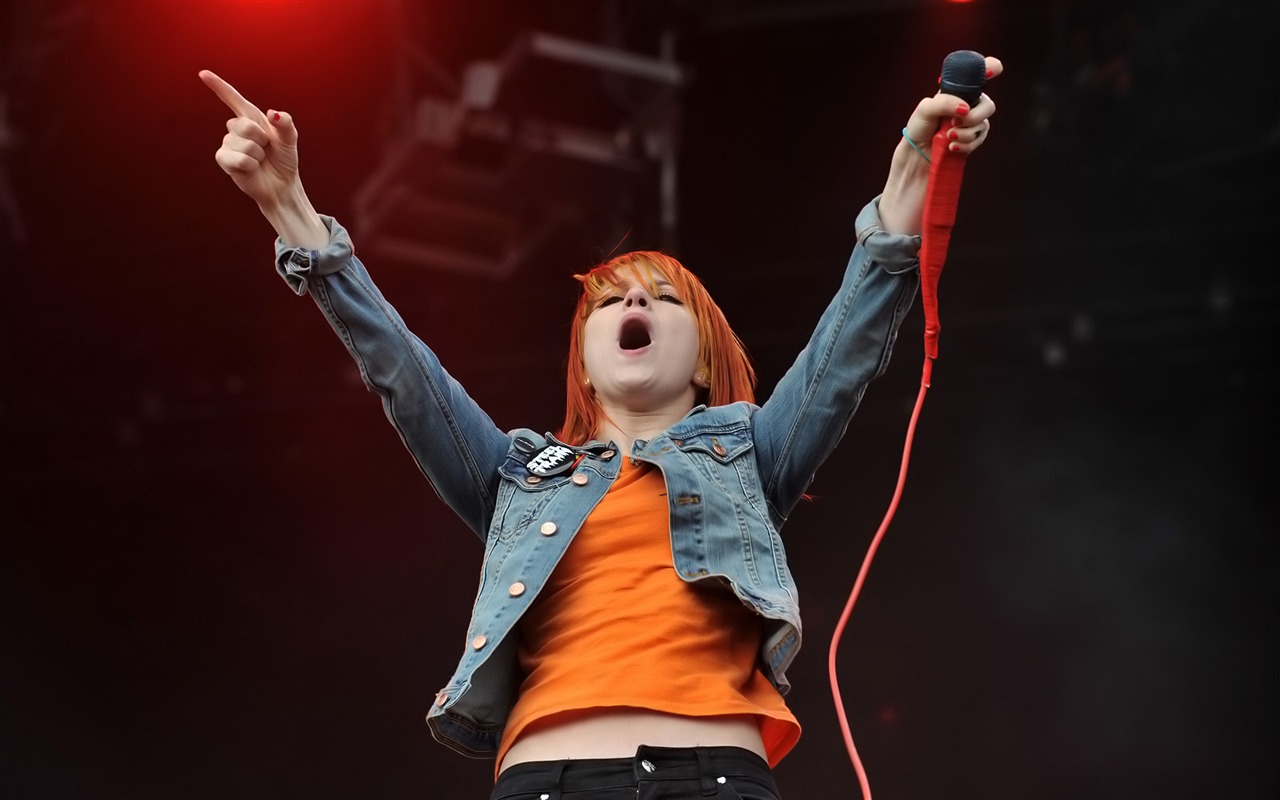 Hayley Williams krásnou tapetu #14 - 1280x800