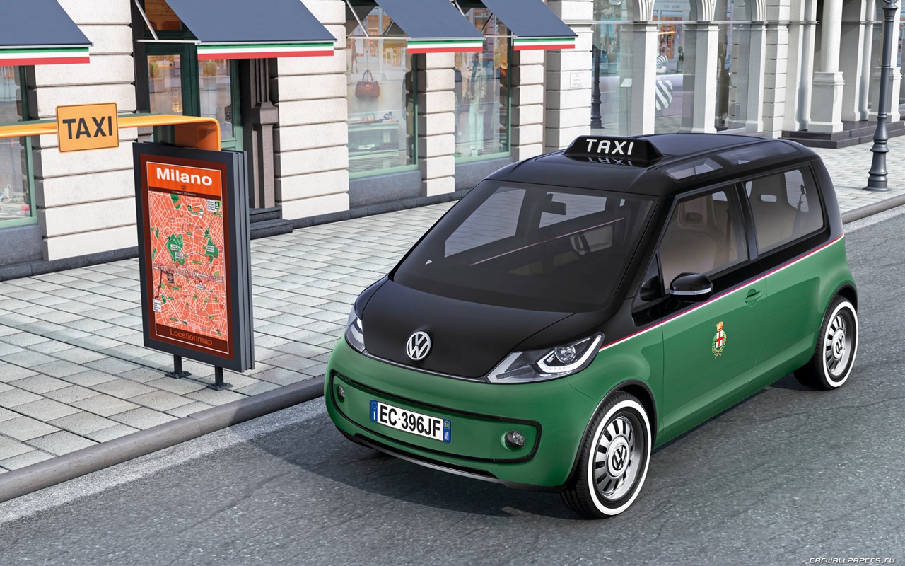 Concept Car Volkswagen Milano Taxi - 2010 fondos de pantalla HD #2 - 1280x800