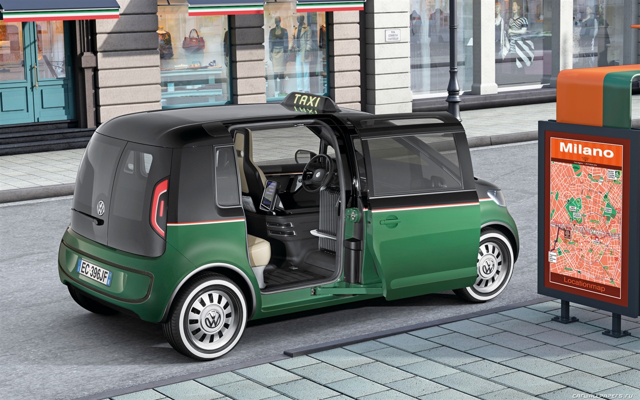 Volkswagen Concept Car Milano Taxi - 2010 HD tapety na plochu #8 - 1280x800