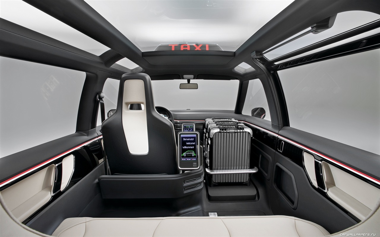 Volkswagen Concept Car Milano Taxi - 2010 HD tapety na plochu #13 - 1280x800