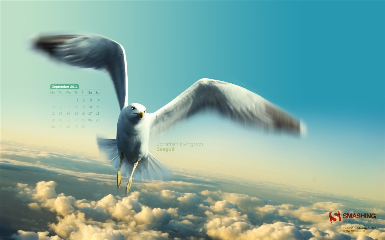 September 2011 Calendar Wallpaper (2) #2 - 1280x800