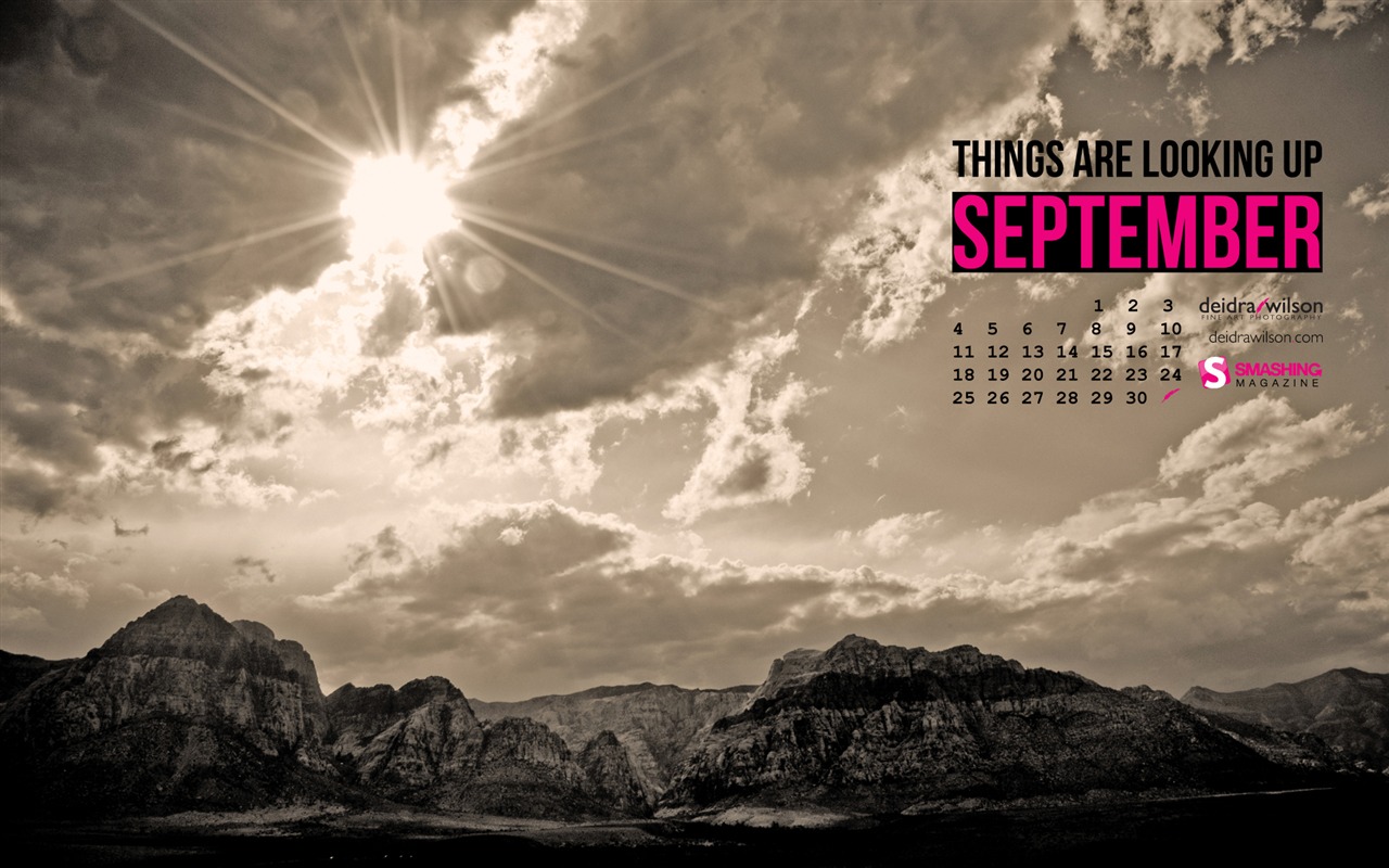 September 2011 Calendar Wallpaper (2) #14 - 1280x800