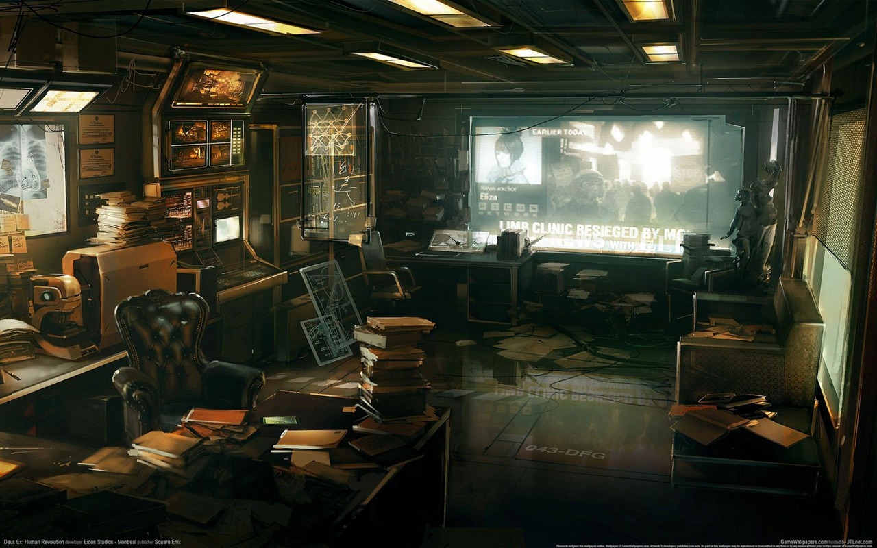 Deus Ex: Human Revolution HD Tapety na plochu #6 - 1280x800