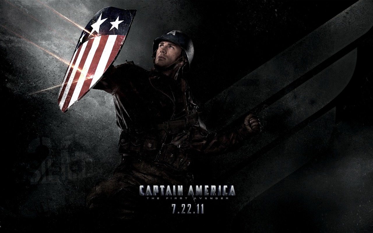 Kapitán Amerika: První Avenger HD tapety na plochu #2 - 1280x800