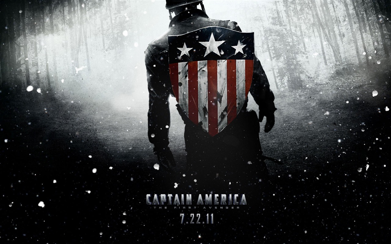 Kapitán Amerika: První Avenger HD tapety na plochu #3 - 1280x800