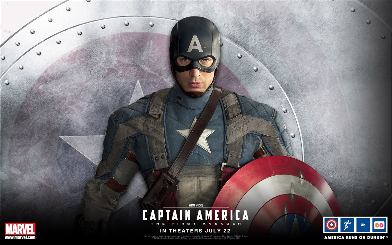 Kapitán Amerika: První Avenger HD tapety na plochu #4 - 1280x800
