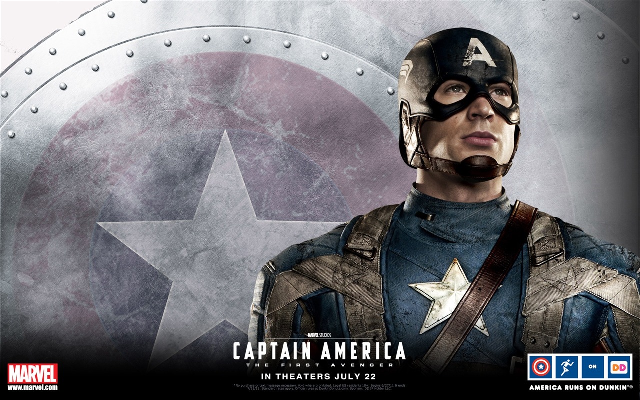 Kapitán Amerika: První Avenger HD tapety na plochu #5 - 1280x800