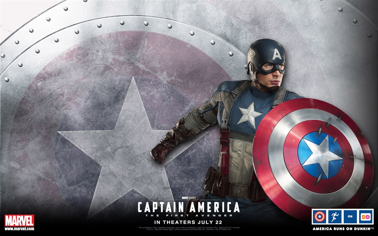 Kapitán Amerika: První Avenger HD tapety na plochu #6 - 1280x800