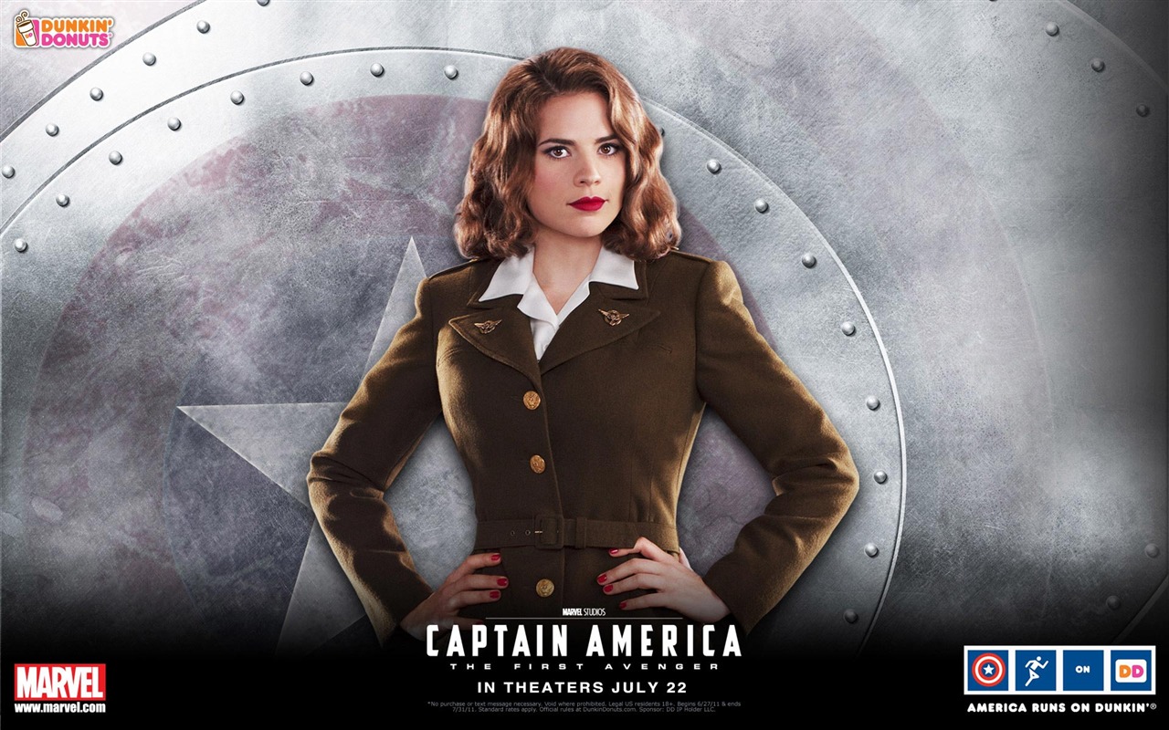 Kapitán Amerika: První Avenger HD tapety na plochu #8 - 1280x800