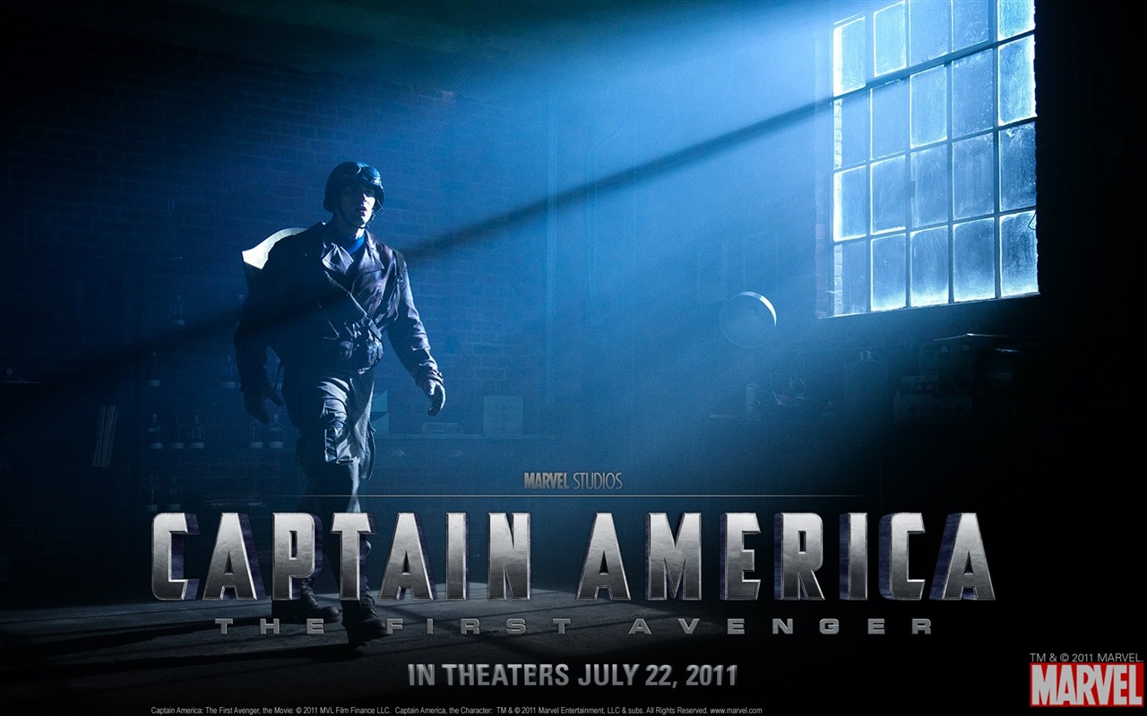 Kapitán Amerika: První Avenger HD tapety na plochu #17 - 1280x800