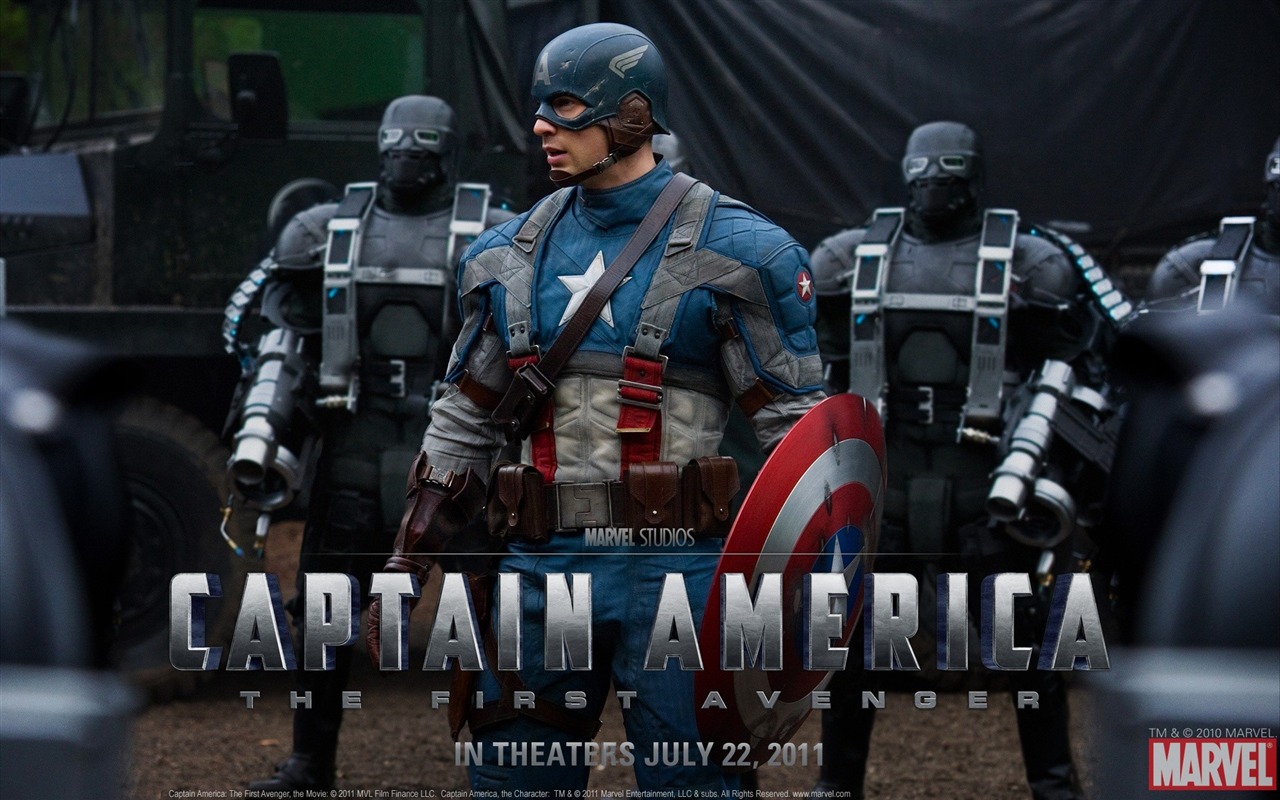 Kapitán Amerika: První Avenger HD tapety na plochu #21 - 1280x800