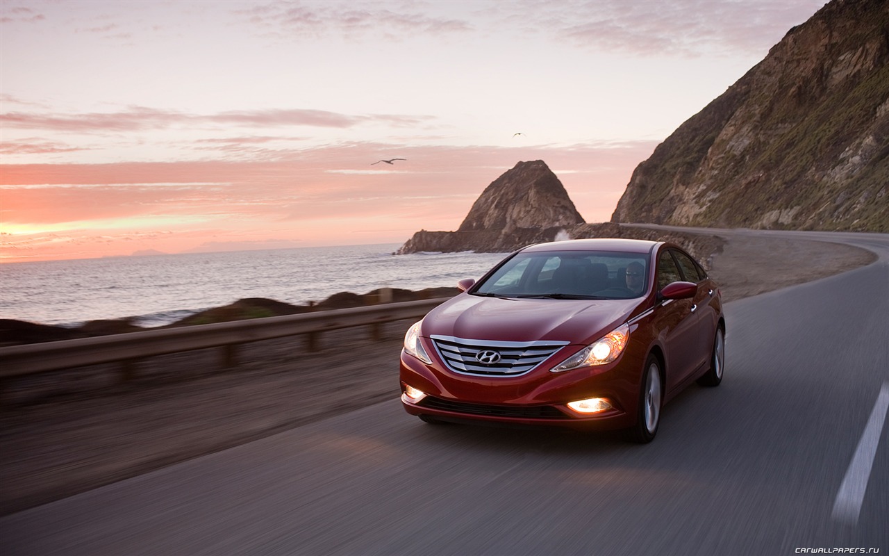 Hyundai Sonata - 2009 HD Tapety na plochu #13 - 1280x800