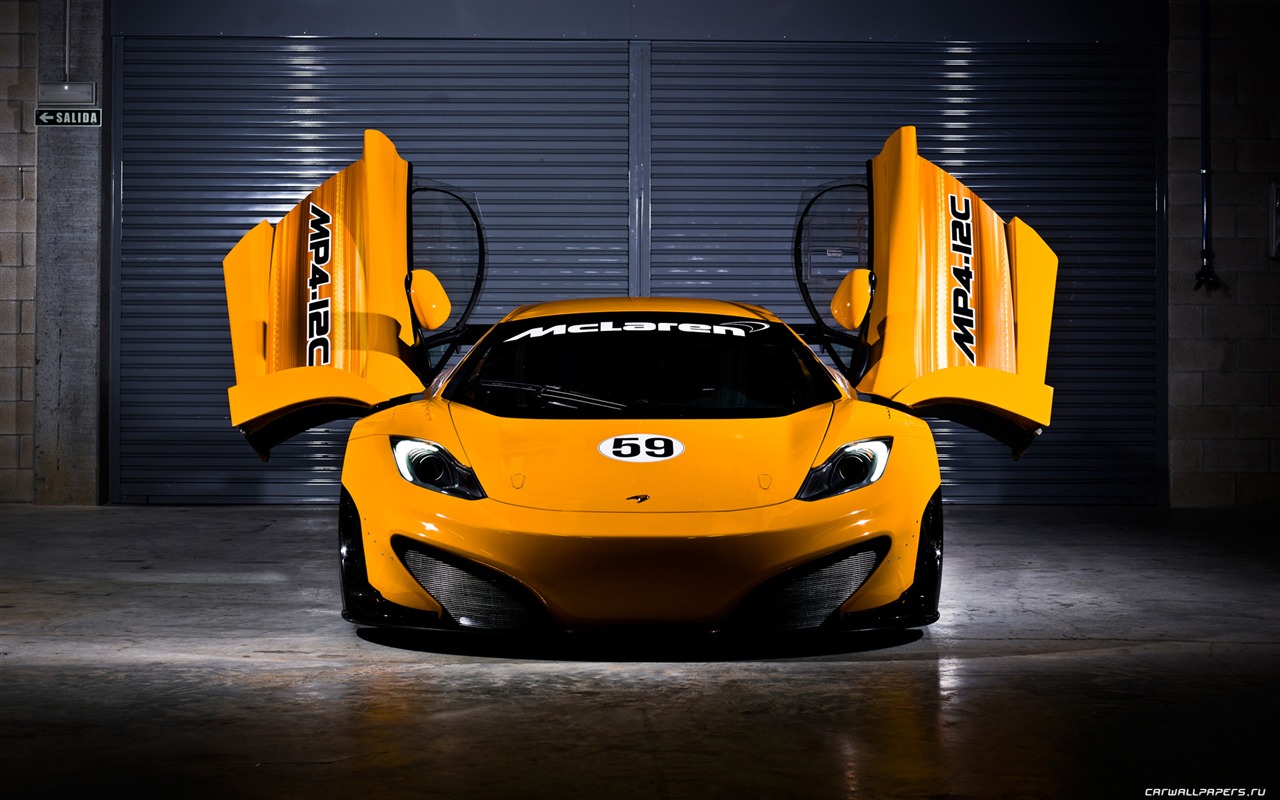 McLaren MP4-12C GT3 - 2011 fondos de pantalla HD #2 - 1280x800