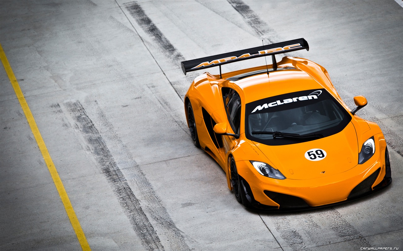 맥라렌 MP4 - 12C GT3 - 2011의 HD 배경 화면 #4 - 1280x800