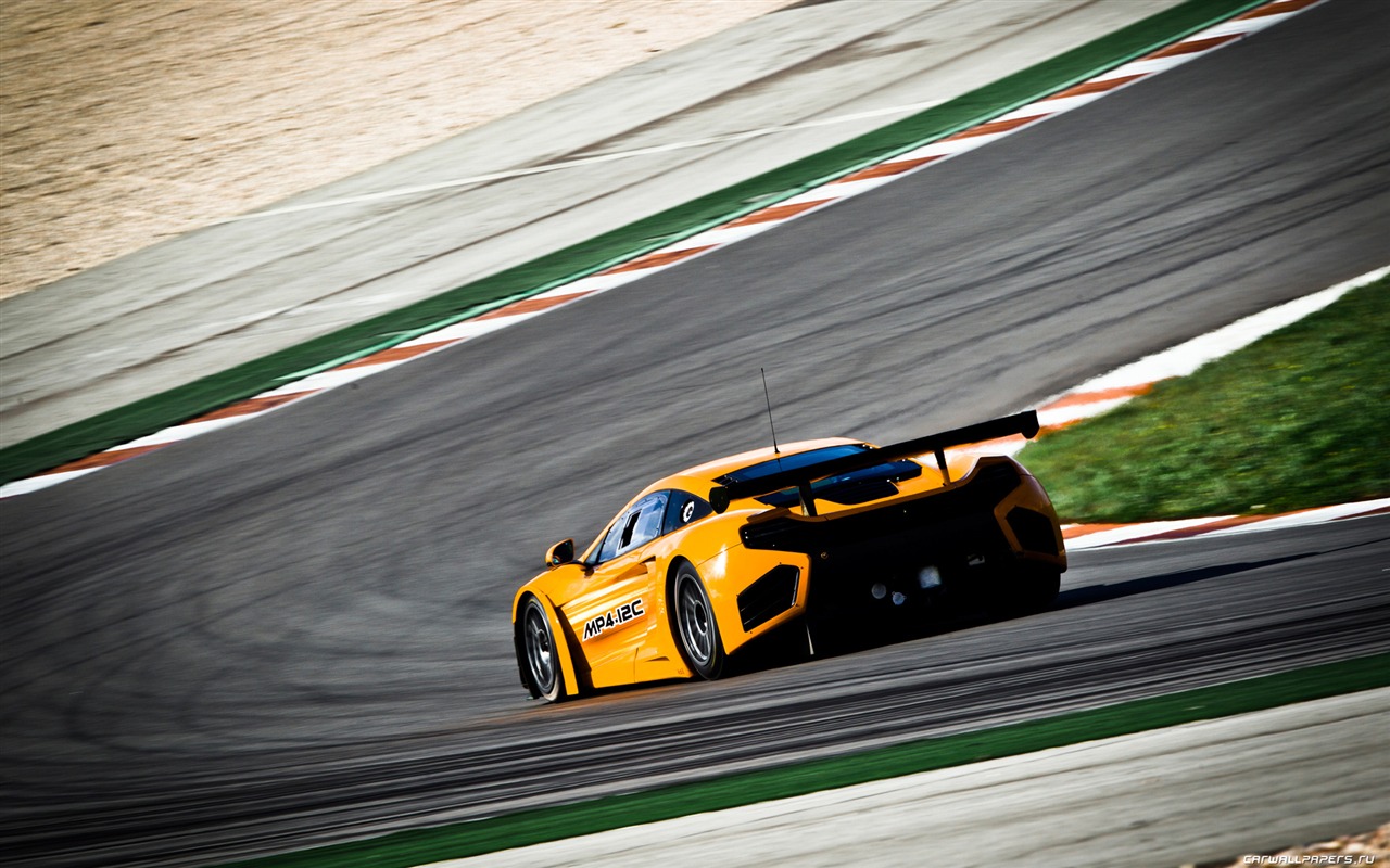 맥라렌 MP4 - 12C GT3 - 2011의 HD 배경 화면 #12 - 1280x800