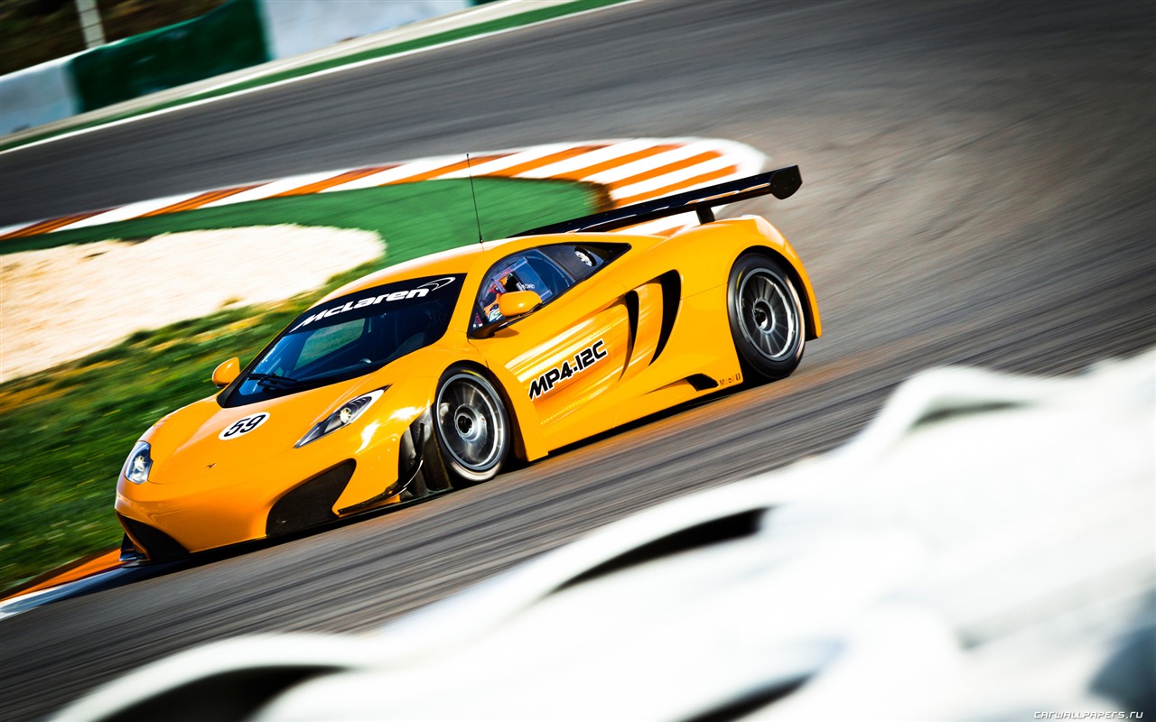 맥라렌 MP4 - 12C GT3 - 2011의 HD 배경 화면 #13 - 1280x800