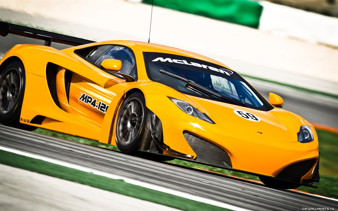 McLaren MP4-12C GT3 - 2011 fondos de pantalla HD #15 - 1280x800