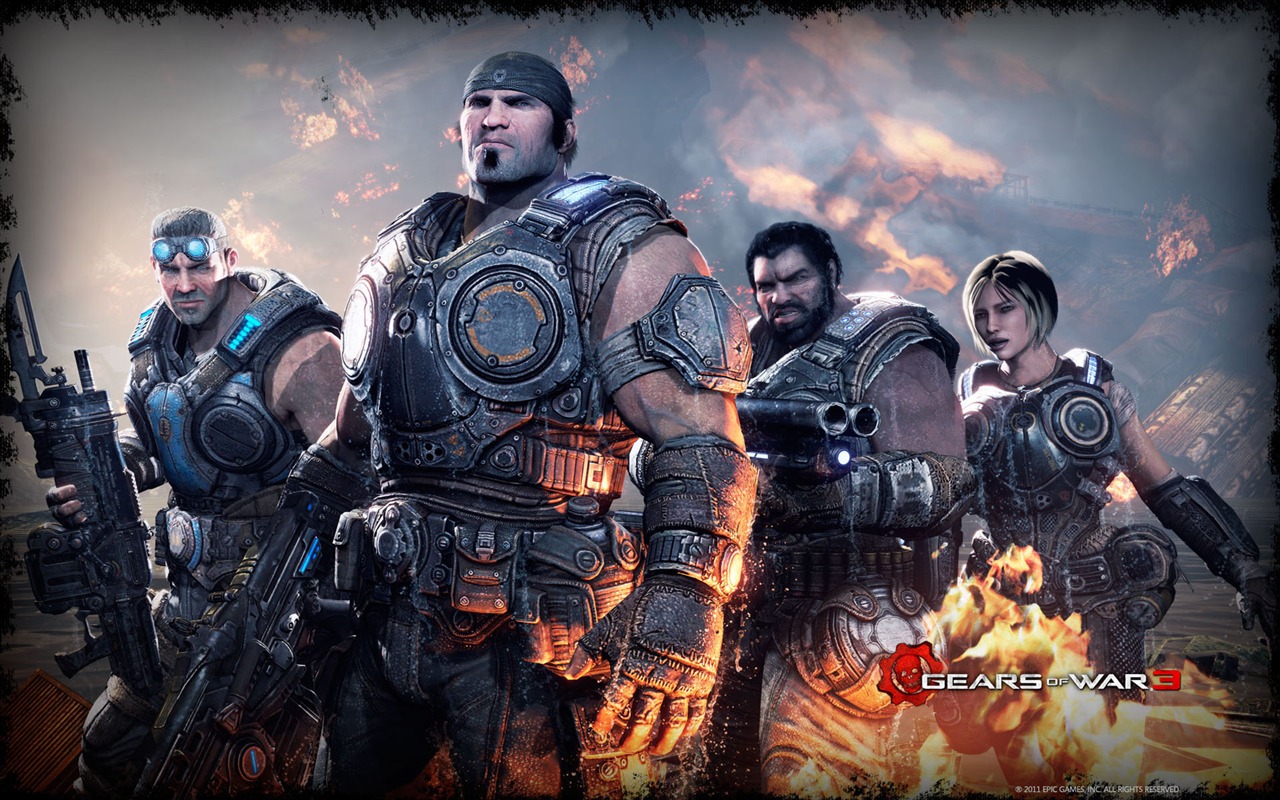 Gears of War 3 戰爭機器3 高清壁紙 #15 - 1280x800