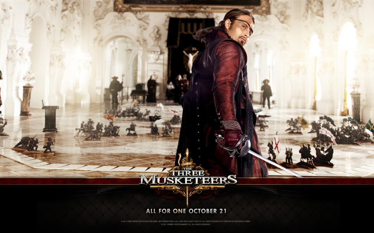 2011 The Three Musketeers 2011 三个火枪手 壁纸专辑9 - 1280x800