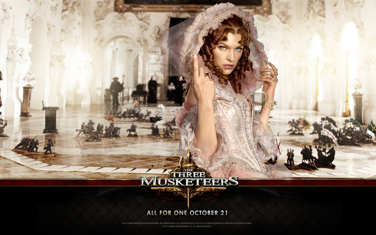 2011 The Three Musketeers 2011 三個火槍手壁紙專輯 #11 - 1280x800