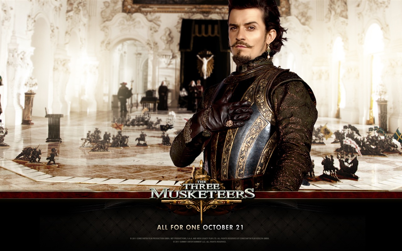 2011 The Three Musketeers 2011 三個火槍手壁紙專輯 #13 - 1280x800