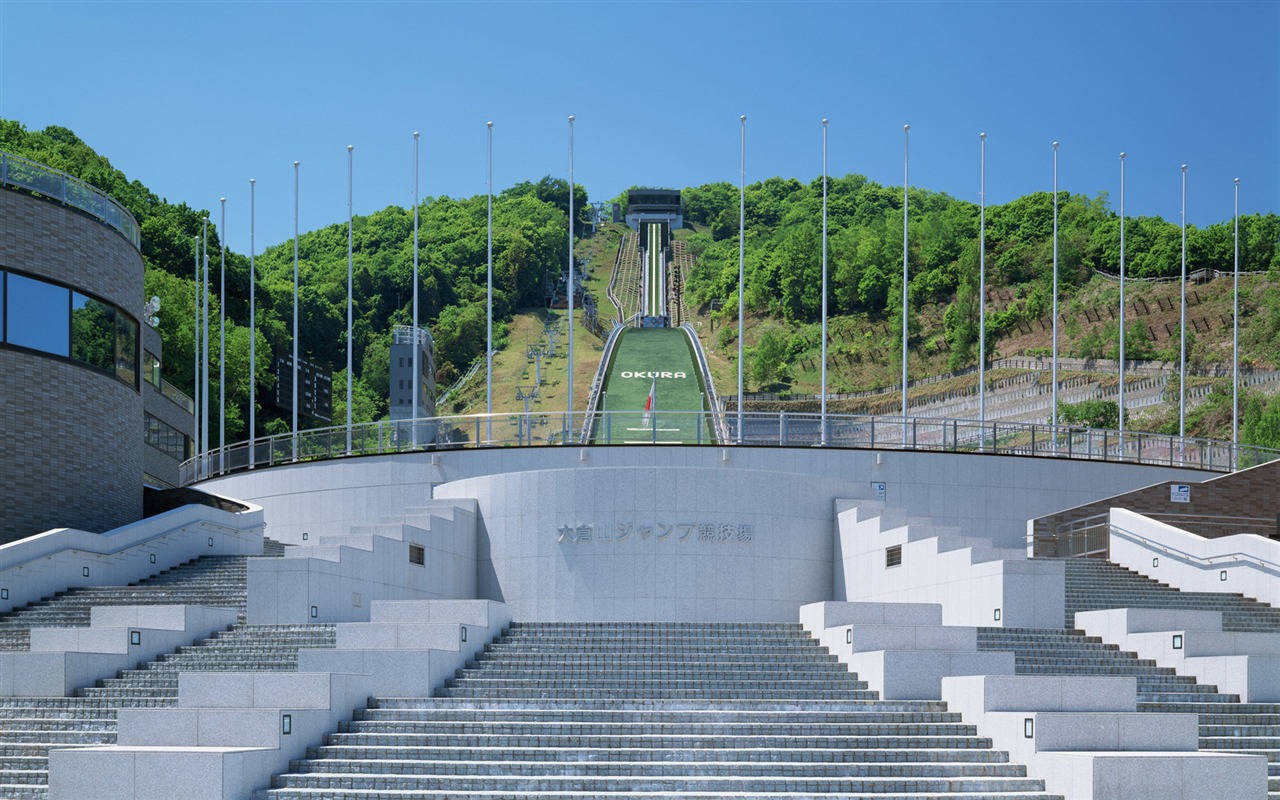 Hokkaido bâtiment wallpapers HD #12 - 1280x800