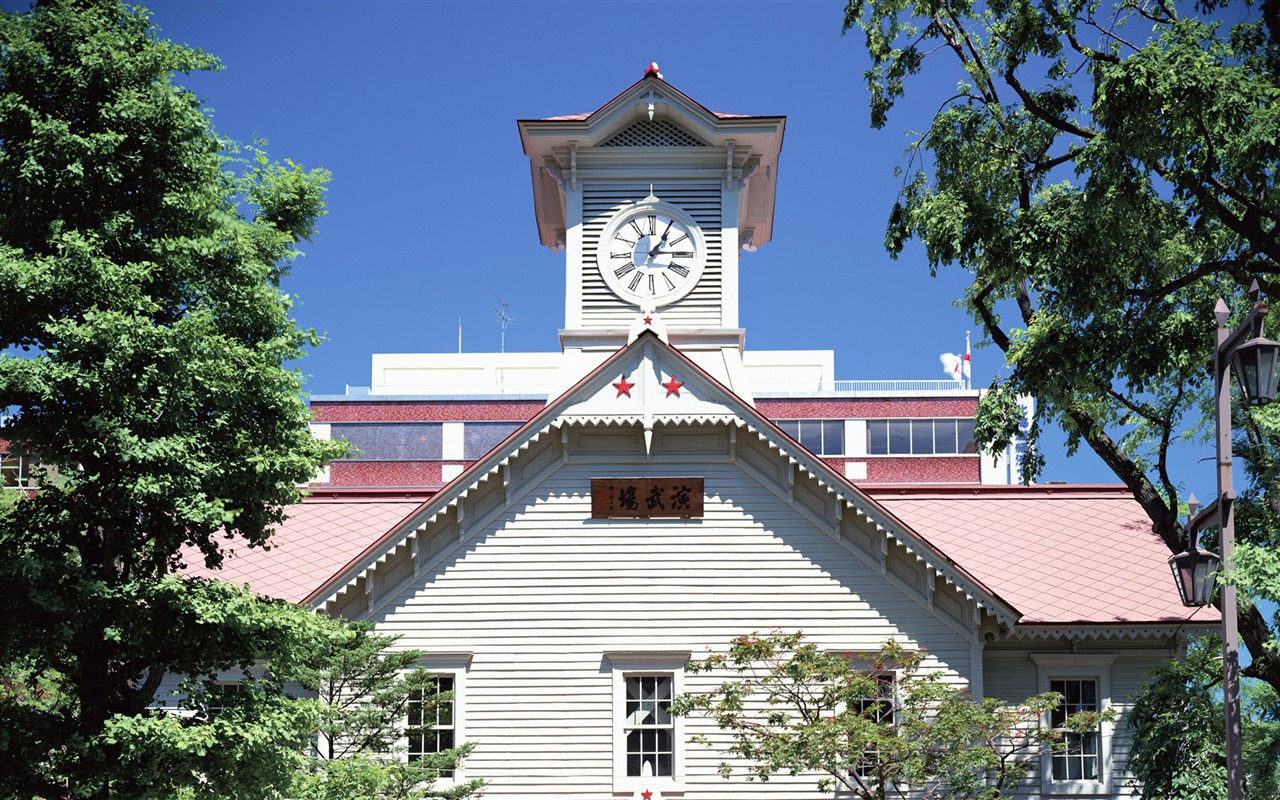 北海道的建筑高清壁纸16 - 1280x800