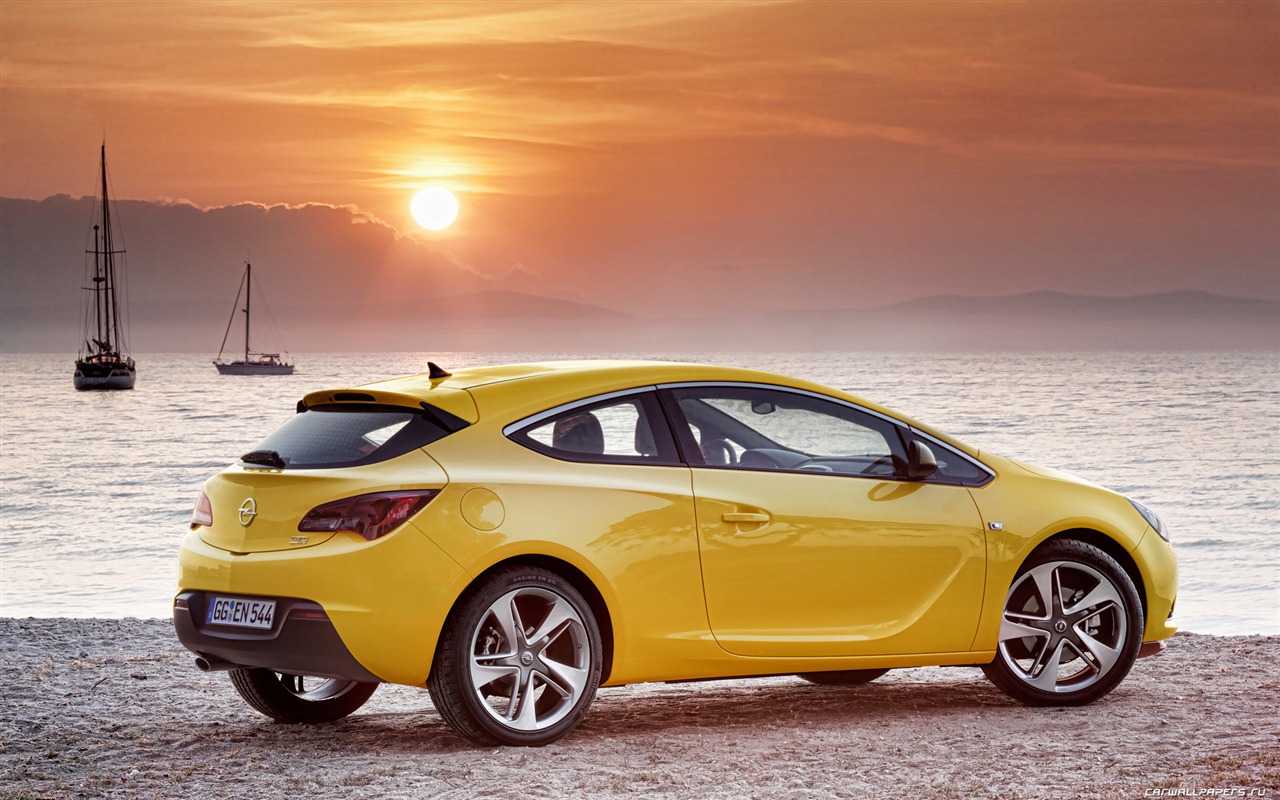 Opel Astra GTC - 2011 fondos de pantalla HD #10 - 1280x800