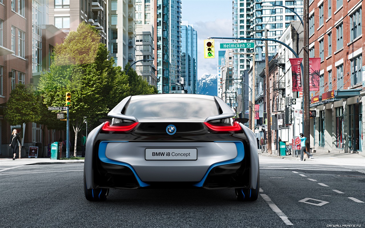 BMW i8 koncept - 2011 HD wallpapers #6 - 1280x800