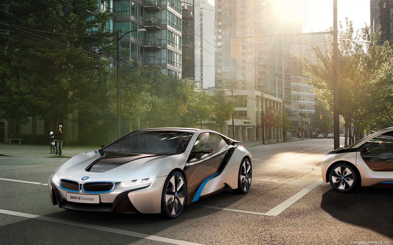 BMW i8 개념 - 2011의 HD 배경 화면 #12 - 1280x800