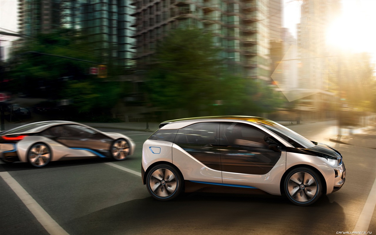 BMW i8 koncept - 2011 HD wallpapers #15 - 1280x800