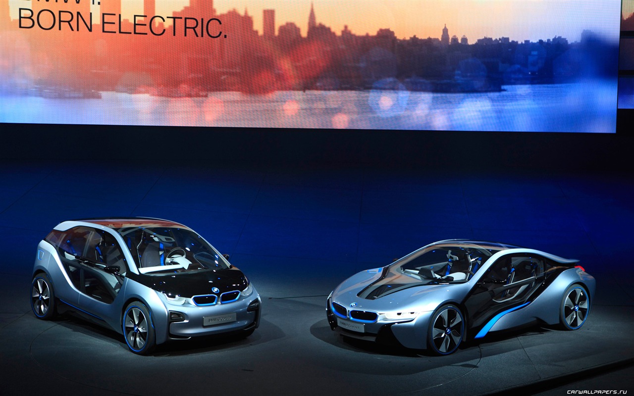 BMW i8 koncept - 2011 HD wallpapers #21 - 1280x800