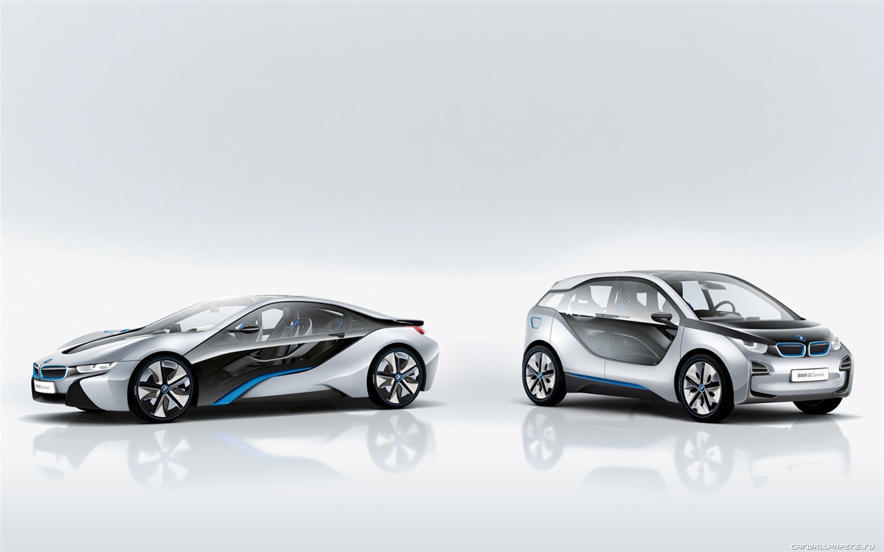 BMW i8 개념 - 2011의 HD 배경 화면 #29 - 1280x800