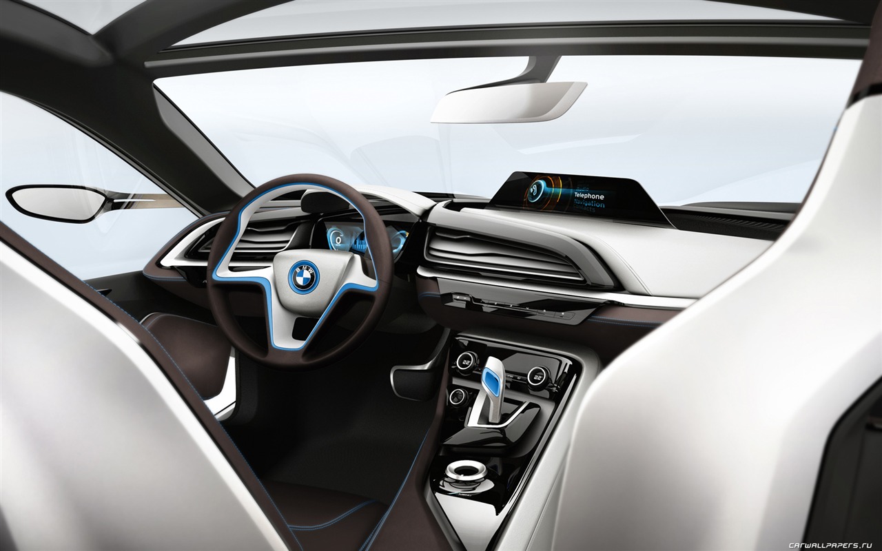 BMW i8 개념 - 2011의 HD 배경 화면 #34 - 1280x800