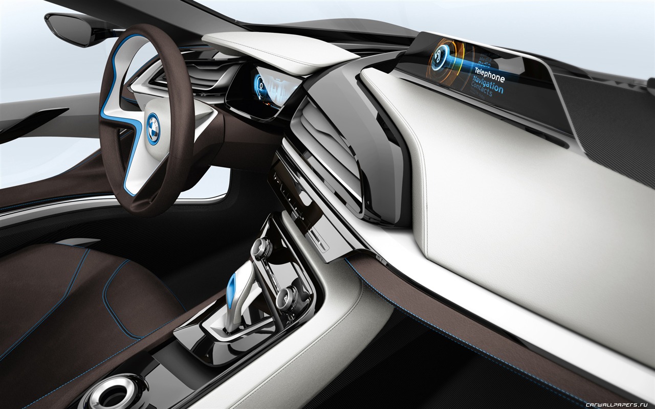 BMW i8 Concepto - 2011 fondos de pantalla HD #35 - 1280x800