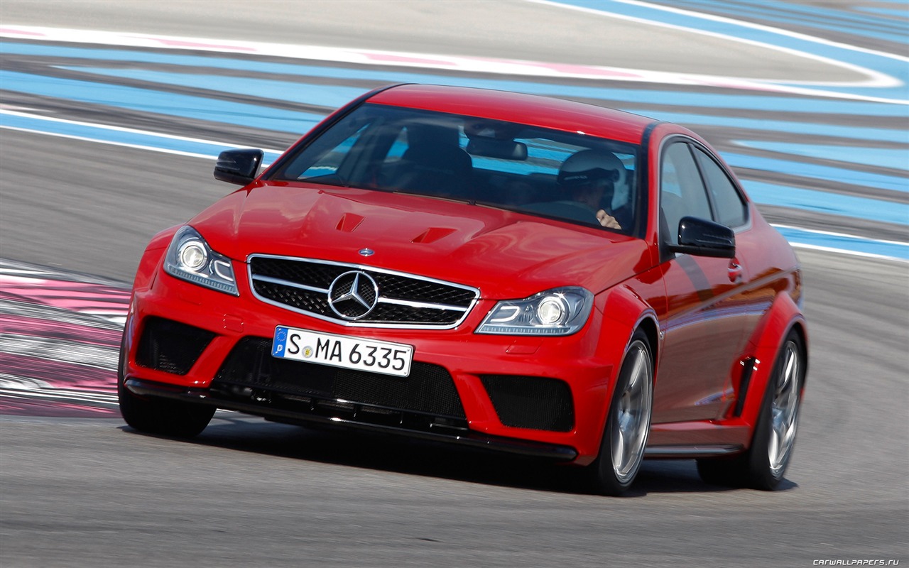 Mercedes-Benz C63 AMG Coupe Black Series - 2011 奔馳 #14 - 1280x800
