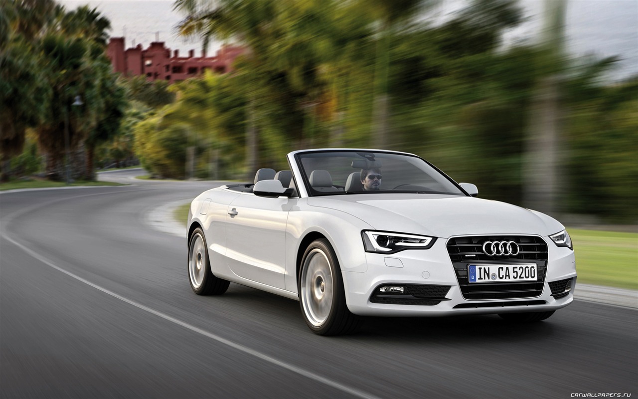 Audi A5 Cabriolet - 2011 HD wallpapers #2 - 1280x800
