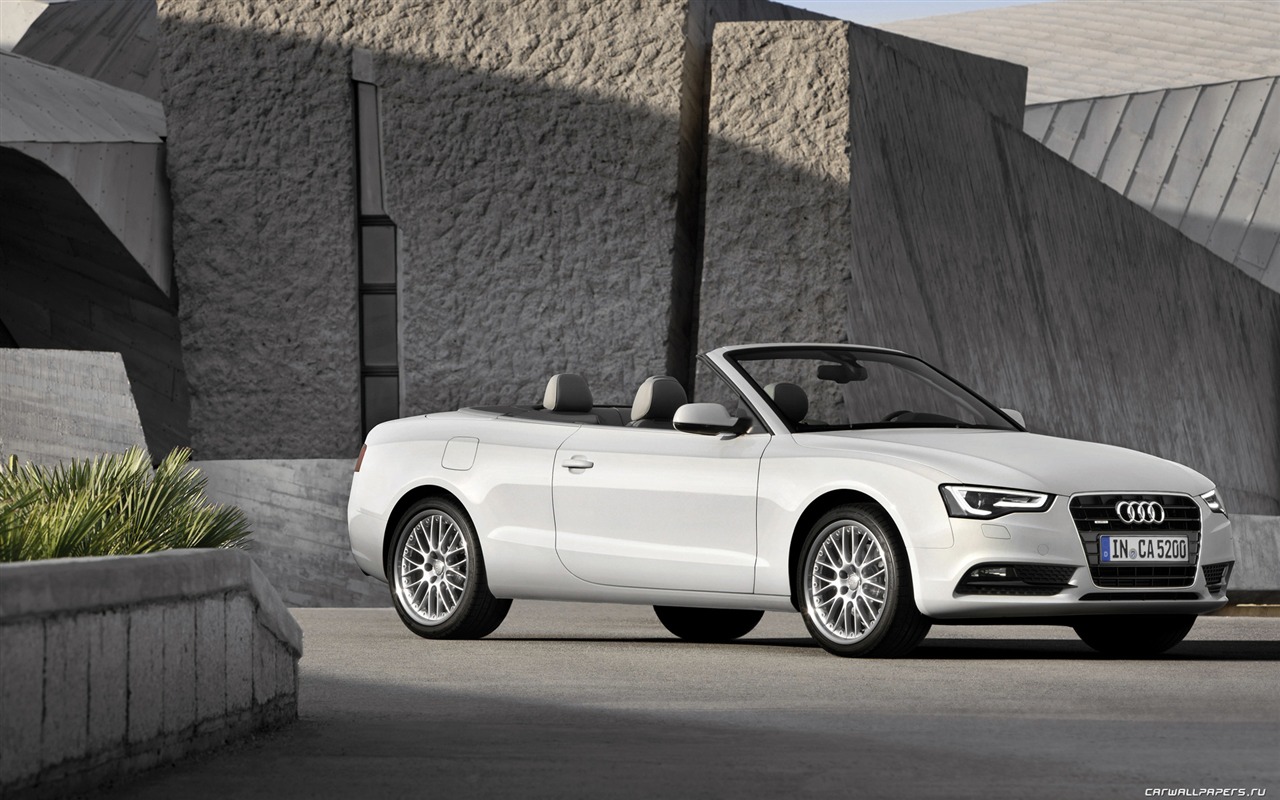 Audi A5 Cabriolet - 2011 HD wallpapers #5 - 1280x800
