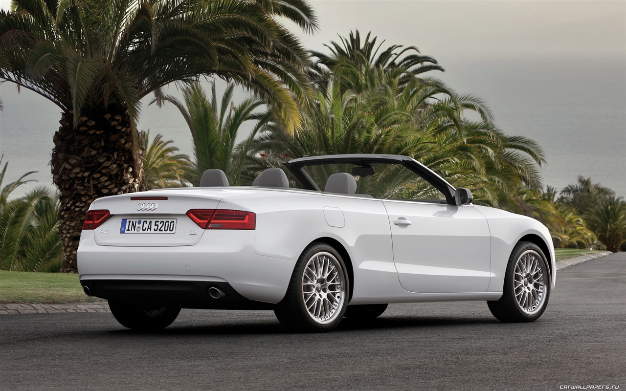 Audi A5 Cabriolet - 2011 fondos de pantalla HD #8 - 1280x800