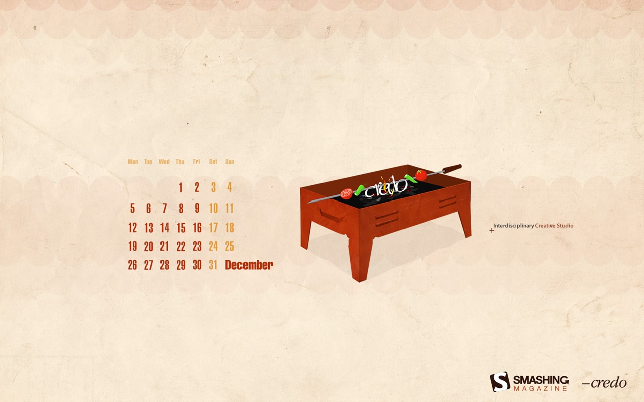 Dezember 2011 Kalender Wallpaper (1) #2 - 1280x800