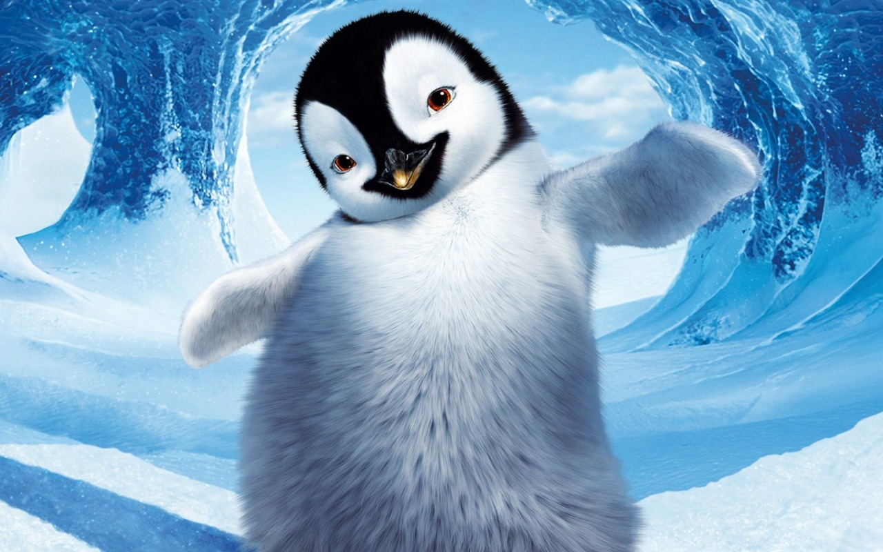 Happy Feet Two 快樂的大腳2 高清壁紙 #2 - 1280x800