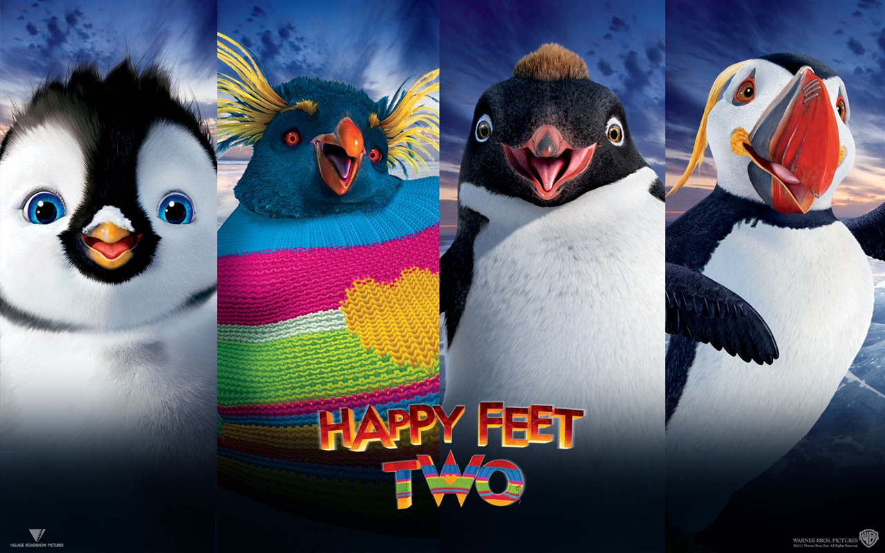 Happy Feet Two 快乐的大脚2 高清壁纸5 - 1280x800