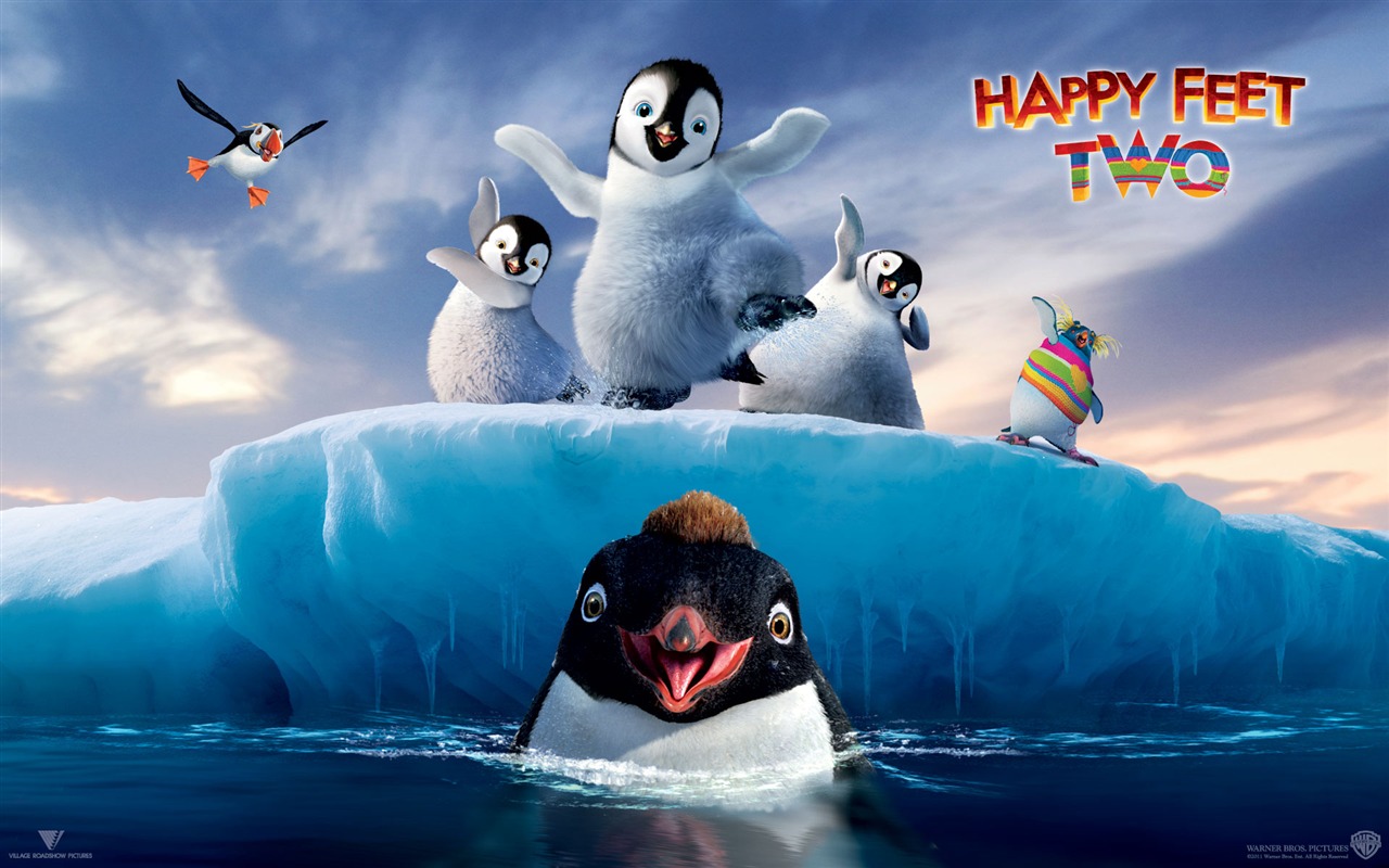 Happy Feet Two 快樂的大腳2 高清壁紙 #8 - 1280x800