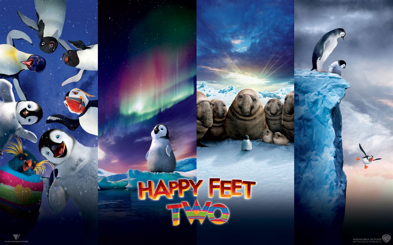 Happy Feet Two 快乐的大脚2 高清壁纸9 - 1280x800