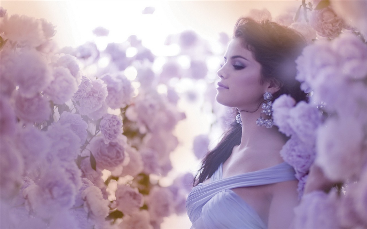Selena Gomez krásnou tapetu #7 - 1280x800