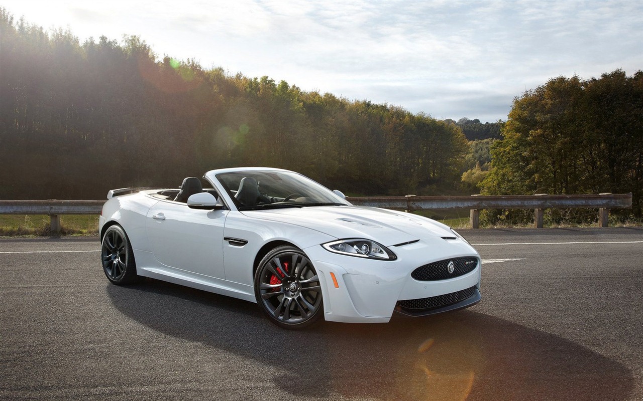 2013 捷豹XK XKR-S Convertible跑车壁纸4 - 1280x800