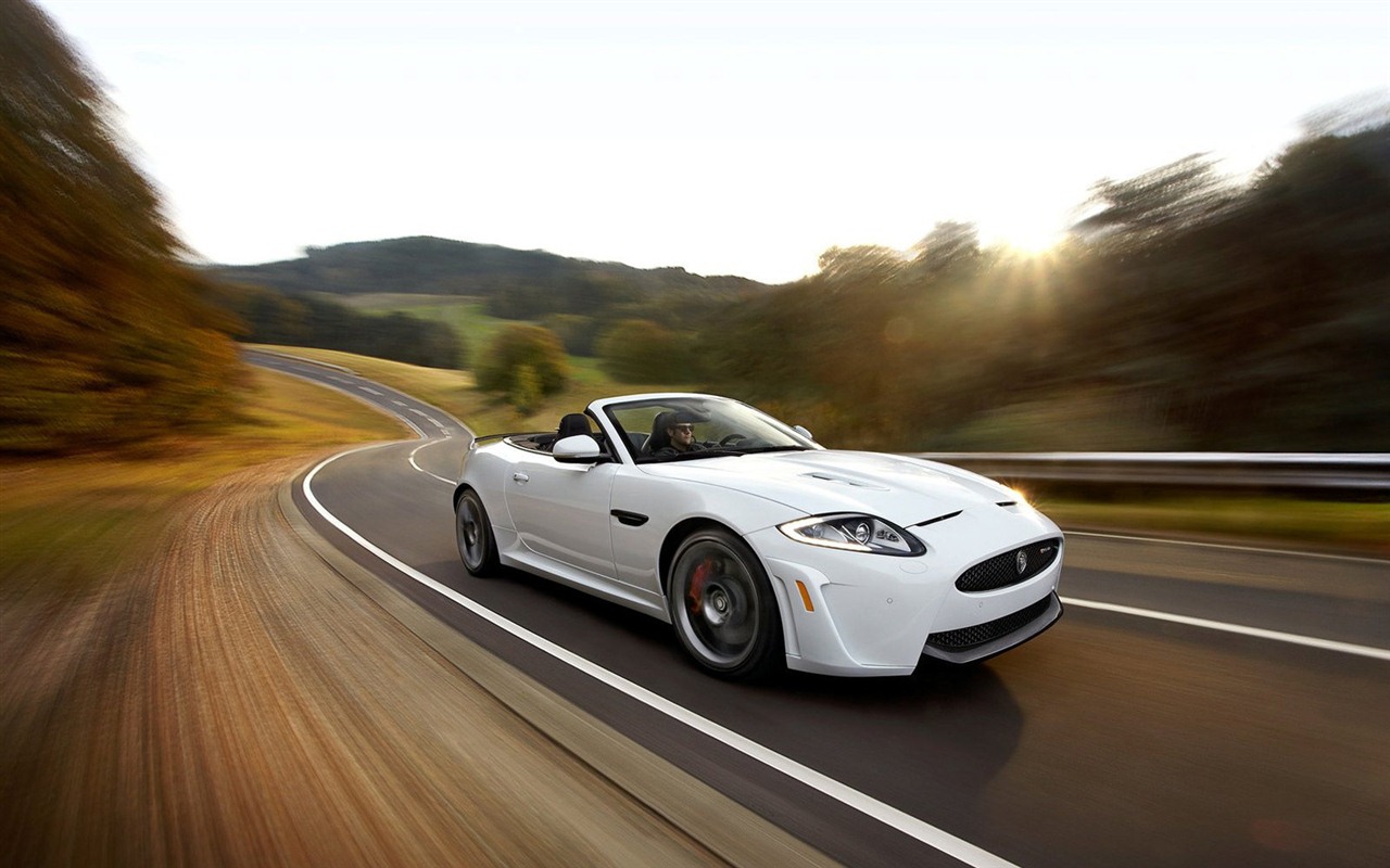 2013 Jaguar XK XKR-S kabriolet auto tapety #5 - 1280x800